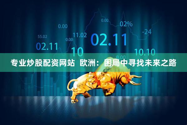专业炒股配资网站  欧洲：困局中寻找未来之路