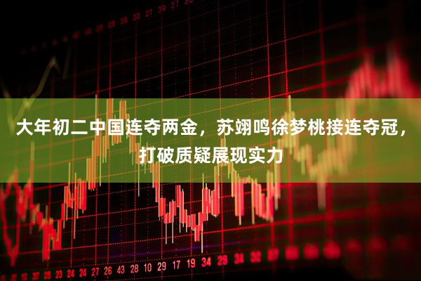 大年初二中国连夺两金，苏翊鸣徐梦桃接连夺冠，打破质疑展现实力