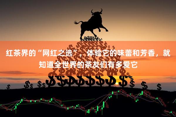 红茶界的“网红之选”，体验它的味蕾和芳香，就知道全世界的茶友们有多爱它